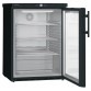 Vitrina frigorifica incorporabila sub blat Liebherr FKUv 1613 Premium negru, 148 litri